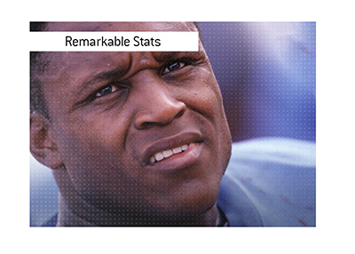 Barry Sanders had remarkable stats in the 1988 college football season.