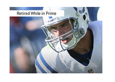 Andre Luck is one of the rare few football players who retired while still in his prime.