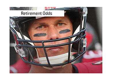 As one of the biggest stars of NFL is contemplating retirement, these are the current betting odds of him doing so.