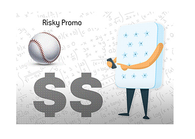 Risky baseball wager / promo by the Mattress Mack.