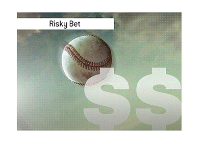 Risky baseball bet is being considered by a Houston businessman.