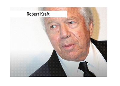 American businessman and New England Patriots owner - Robert Kraft.