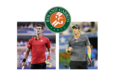 Novak Djokovic and Andy Murray meet in the 2015 Roland Garros finals - Matchup and Betting Odds