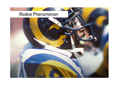 Eric Dickerson - Rookie Phenomenon - Los Angeles Rams.