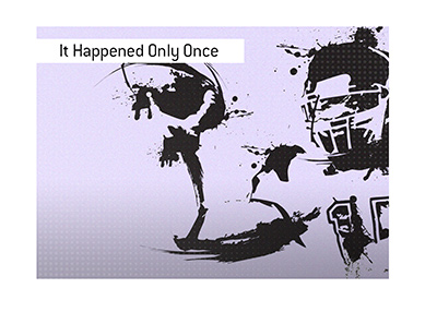 It only happened once.  Scoreless game in the NFL.  Illustration.