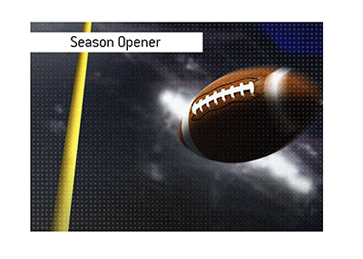 The american football season opener is coming to us this Thursday. Bet on it!