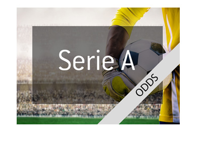 Italian Serie A - Betting odds - Featuring a goalie in the photo - Year is 2018.