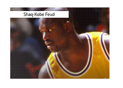 The Shaq and Kobe feud explained.  In photo:  The one and only Shaquille ONeal.
