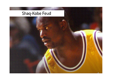 The Shaq and Kobe feud explained. In photo: The one and only Shaquille ONeal.