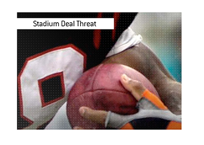 Bengals stadium deal threat in the mid 1990s.