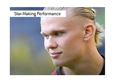 One of the best young footballers in the world - Erling Haaland.