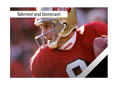 A Season of Excellence: The 49ers’ 1994 Super Bowl Triumph. In photo: Steve Young.