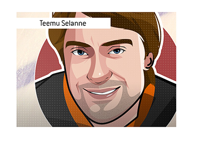 Teemu Selanne the hockey star of the 1990s had an unforgettable rookie season in the NHL.