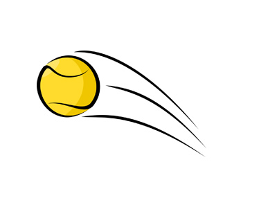 Tennis ball - The Bounce - Illustration.