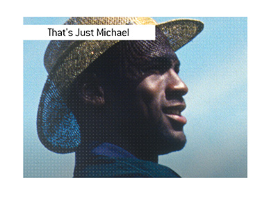 That is just Michael (Jordan). Drawing.