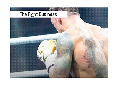 The business of professional boxing.  A new fight is in the making.