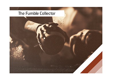 The Man Who Owned Chaos - NCAA defensive end Olin Henry recovered four fumbles.  The year was 1973.