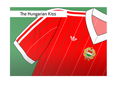 The Hungarian Kiss.  The story of how Hungary beat El Salvador 10-1, with Laszlo Kiss in the spotlight.  Most goals scored in a WC match.