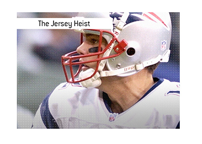 The football jersey Tom Brady wore on his final game is headed to