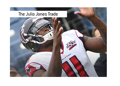 The Julio Jones trade to the Atlanta Falcons.