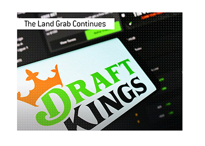 The land grab in the online gambling industry continues. The latest acquisition involves DraftKings.