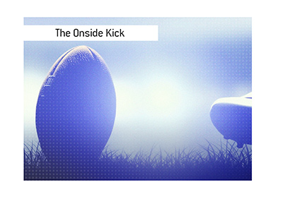 The origin of the Onside Kick in American football. Who did it first?