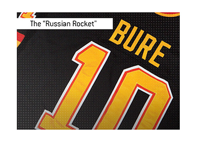 Pavel Bure, the legendary Vancouver Canucks player, entered the NHL Draft in unusual fashion.