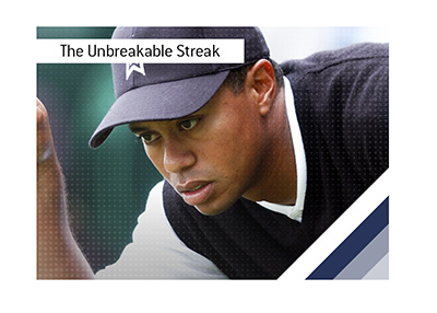 Between 1998 and 2005 Tiger Woods made 142 consecutive PGA Tour cuts, a streak of perfection unmatched in golf history.