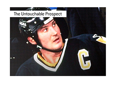 The untouchable prospect. Mario Lemieux.