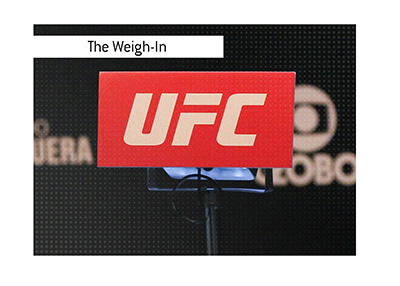 The UFC promotion takes the weigh-in very seriously. There are repercussions for those that miss weight.