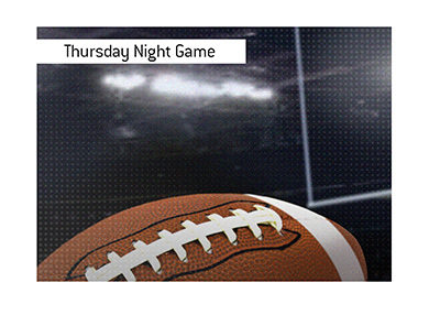 Thursday night football game - Eagles vs. Packers.  Bet on it!