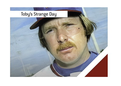 Toby Harrah achieved baseballs oddest feat, playing shortstop through an entire doubleheader without a single ball coming in his direction.