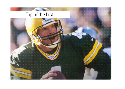 Brett Favre holds a record for most lifetime pick sixes in the NFL.