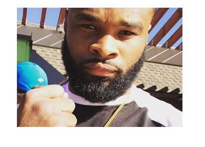 Tyron Woodley - Social media photo - Fist up - Anxious for the next fight.