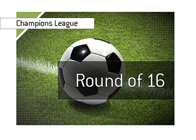 The UEFA Champions League ROund of 16 betting odds. The year is 2019.