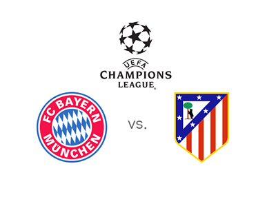 Bayern Munich vs. Atletico Madrid - UEFA Champions League match - 2015/16 season