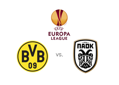 UEFA Europa League matchup - Borussia Dortmund vs. PAOK Salonika - Matchup and preview