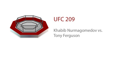 The UFC 209 matchup - Khabib Nurmagomedov vs. Tony Ferguson - Ultimate Fighting Championship - Odds and preview.