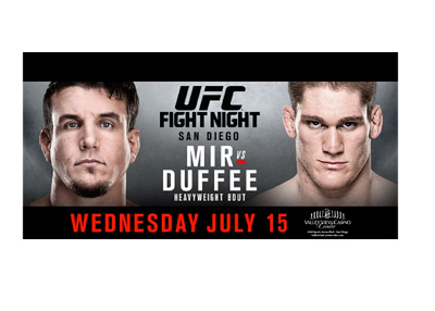 UFC Fight Night - Frank Mir vs. Todd Duffee - Event Poster - July 12, 2015
