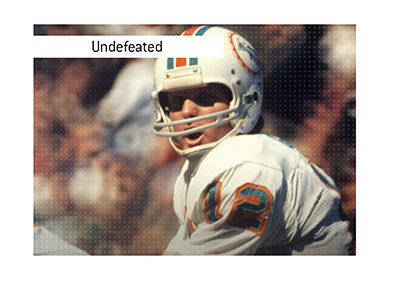 The Miami Dolphins star quarterback Bob Griese.