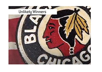 Chicago Blackhawks of 1937-38 were the unlikely Stanley Cup winners.