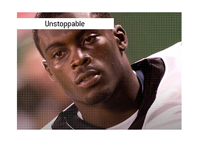 Michael Vick the unstoppable. Highest career yards per rush average.