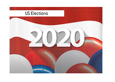 The United States elections 2020 - Odds to win - Illustration.