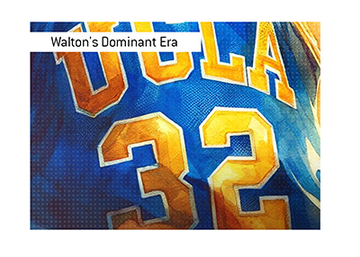 Bill Walton and the UCLA were unstoppable in the early 1970s.