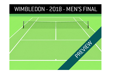 Men final - 2018 Wimbledon - Odds and preview - Bet on it!