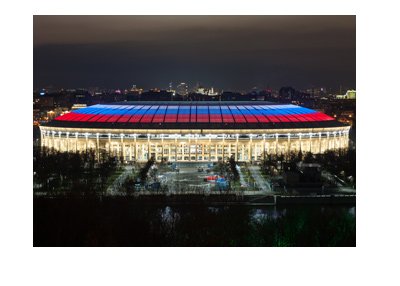 Luzhniki stadium in Moscow - The place where the World Cup Russia 2018 will be played.