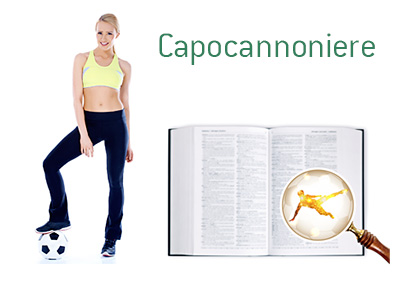 Definition of Capocannoniere - Football Game Dictionary