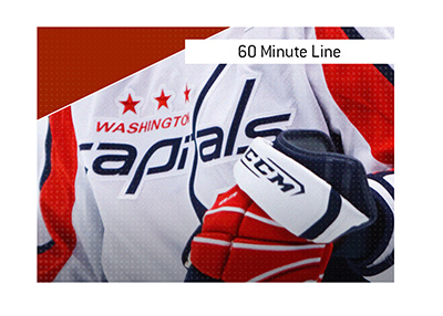 What is the meaning of the betting term 60 Minute Line when it comes to NHL Hockey?  In photo:  Washington Capitals player on ice.