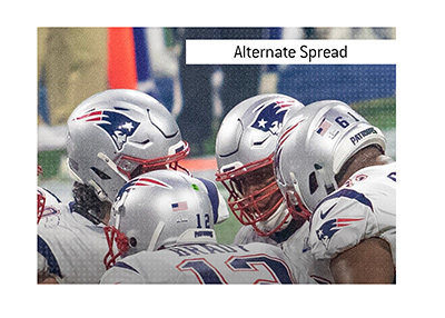 The Sports King explains the meaning of the term Alternate Spread when it comes to betting on American football.