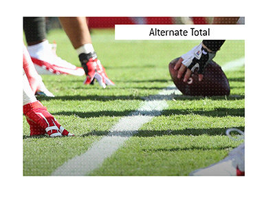 The meaning of the sports betting term Alternate Total is explained in this article.  How does it work?